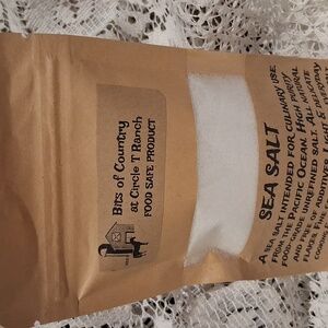 Sea Salt (culinary use)